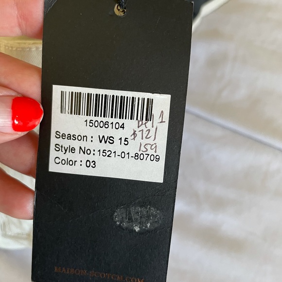 Scotch & Soda biker motto denim - Picture 5 of 8